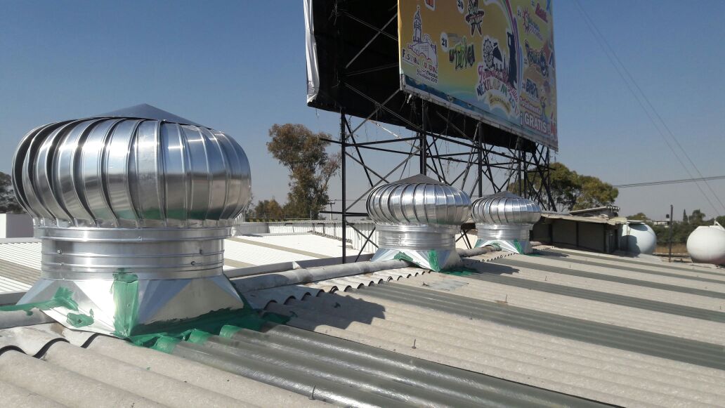 INSTALACION DE EXTRACTORES ATMOSFERICOS